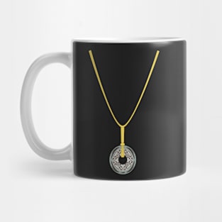 Blood VS Water Hidden Immunity Idol Necklace YELLOW Mug